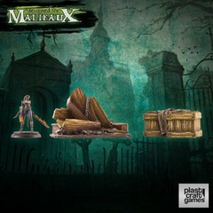 Malifaux: PRESALE Undertaker Props terrain wyrd